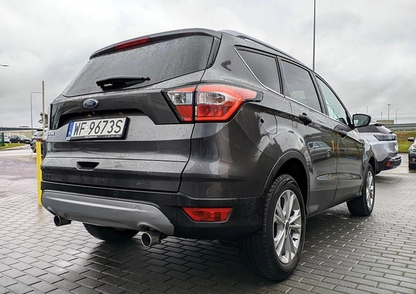 Ford Kuga cena 85900 przebieg: 40706, rok produkcji 2019 z Lidzbark Warmiński małe 211